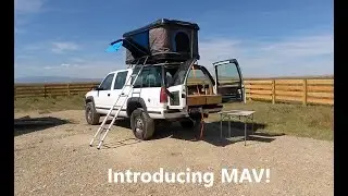 My Adventure Vehicle Tour - Power - Kitchen - Fridge The MAV!