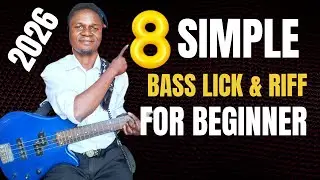 Use This 8 SIMPLE Bass Lick & Riff To WIN In 2026 (BASS LESSON)