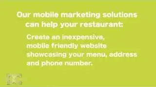 Seattle Restaurants Mobile Phones, Mobile Websites and Text Message Marketing