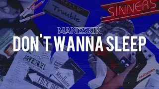 죽기 전까지 춤 춰🚫| DON'T WANNA SLEEP — MÅNESKIN [자막/번역/가사]