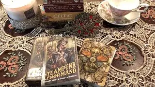 Unboxing the Steampunk Lenormand ⚙️