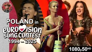 Poland 🇵🇱 in Eurovision Song Contest (1994-2025)