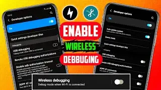 🛠️ Wireless Debbuging Enable In Developer Option || IF Not Available Wireless Debbuging In Settings