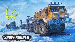 🚛 ★ Snowrunner | Season 4 - New Frontiers | Amur, Russia. Продолжаем месить снег. ★ 🚚