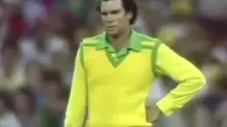 Greg Chappell bowls Australia to victory against England, Bill Lawry classic commentary