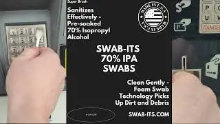 Swab-its #IPA #Cleaning #Swabs The perfect cleaning swab for parking meters, stations and more