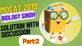 MDCAT 2019 paper with answer key|NTS 2019 paper biology portion solved with discussion