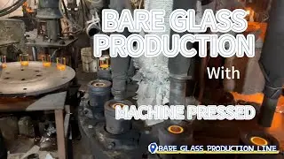 Bare candle glass production with Machine-Pressed process