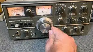 Kenwood TS-520 HF Transceiver test