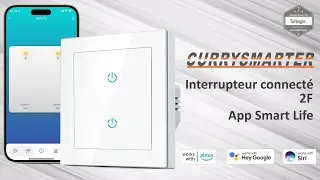 CURRYSMARTER Переключатель с подключением к Wi-Fi для Alexa и смартфона &mdash; приложение Smart Life