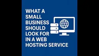 How a Small Business Should Choose a Web Hosting Service #webhosting #webhostingservice #internet