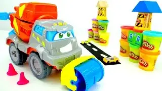 Мультик про машинки - игры с Play Doh - Весёлая Школа