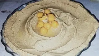 Arabian hummus | simple tasty and healthy dish | side dish for kuboos | Sara kitchen