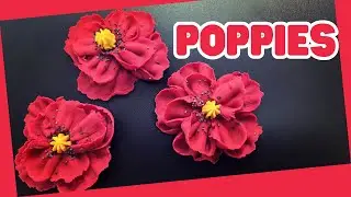 Handmade Soap Flowers POPPIES: Piping Techniques for Stunning Soap Decorations