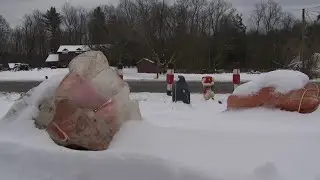 Driver plows through beloved Hunlock Creek Christmas display