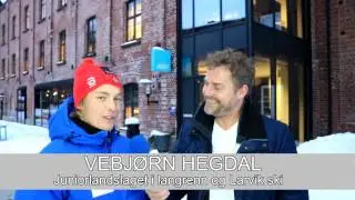 Langrennsl&oslash;per Vebj&oslash;rn Hegdal