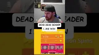 STREAMER PAID HIS RENT OFF PLAYING DEAD DEAD DEADER🤑🤑 #slots #stake  #onlinegambling #maxwinslot