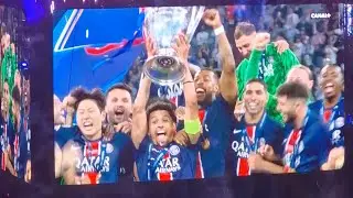 La c&eacute;l&eacute;bration du titre au Parc des Princes ! [PSG vs Inter Milan 2025]