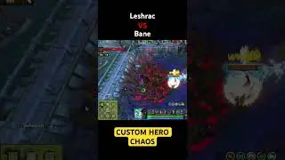 DOTA 2 | CUSTOM HERO CHAOS | Leshrac VS Bane