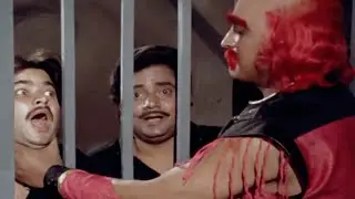 लाल गेंड्याच्या तावडीत प्रशांत दामले, विजय चौहान | धुमाकूळ डबल धमाल मराठी कॉमेडी चित्रपट | अलका कुबल