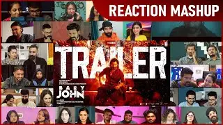 Baby John - Trailer -REACTION MASHUP  | Atlee | Varun Dhawan, Jackie Shroff ,THAMAN S