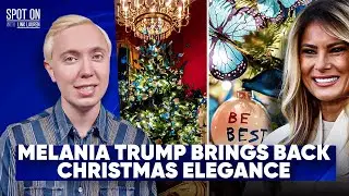 Melania Trump Brings Back White House Christmas Elegance After Jill Biden's Weird Christmas Displays