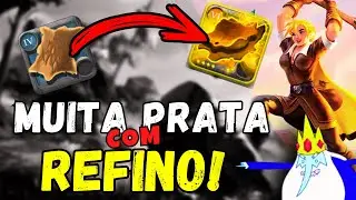 CRAFT TO HERO: COMO FAZER MUITA PRATA COM REFINO MUITO FACIL | ALBION ONLINE
