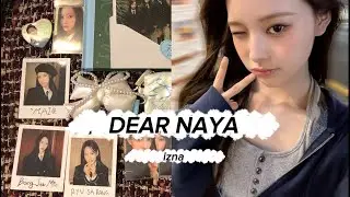 [Naya Log #4/나야로그 #4] izna Dear Naya merch opening | 이즈나 Dear Naya 나야 상품 개붕 영상