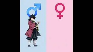 Demon slayers characters Gender swap