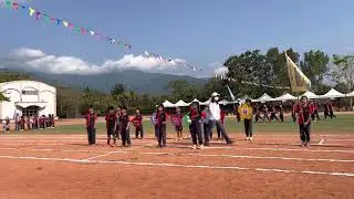 臺東縣臺東市豐田國民小學64週年里校聯合運動會運動員進場