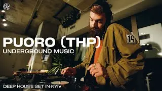 Live Deep House Set in Kyiv | by PUORO (THP) | Underground Electronic Music