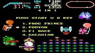 NES 4 in 1 Gameplay : Super Games Pure 90s Nostalgia