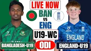 BANGLADESH vs ENGLAND LIVE | BAN-U19 vs ENG-U19 - CRICKEX INFO - ICC UNDER 19 WORLD CUP 2026