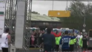 Belfast Marathon 2009 finish line
