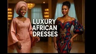 Most Beautiful African Dresses 2025  Luxury Ankara & Aso Ebi Fashion Compilation