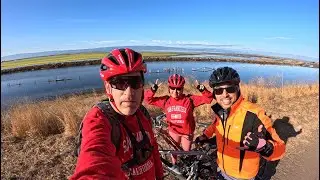 Bicycle Route Hayward - Coyote Hills - Dumbarton Br - Redwood City