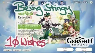 New Emilie banner; 10 pulls [Genshin Impact 4.8 Week 4]