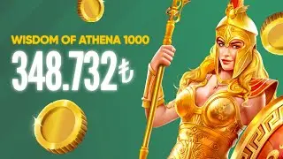 💎 Wisdom of Athena 1000'de 348.732,00₺ | BIG WIN