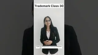 Trademark Class 30|| Trademark Registration Process || Trademark Registration
