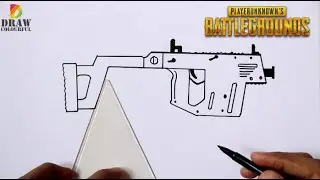 pubg gun Drawing | players unknown battleground (guns, doodle, art)