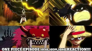 SHANKS STOLE THE GUMO GUMO NO MI!!! ONE PIECE EPISODE 1038,1039,1040 REACTION + REVIEW.