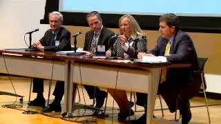 The Panel Discussion by Boston Business leaders, moderated by JD Chesloff