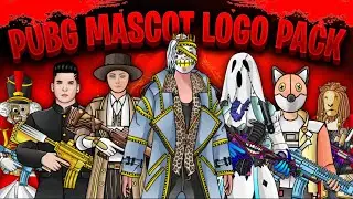 BGMI/PUBG MASCOT LOGO PACK BY PIXDROID