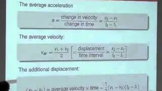 Dynamics 4 - Non-Uniform Acceleration
