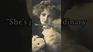 She's just an ordinary woman #echoshade #history #historyshorts #truedialogue #truestory