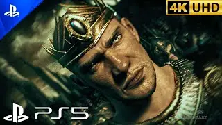 Elf Sauron Turns King of Men Into Nazgul Cinematic Scene | Shadow Of War | PS5 4K ULTRA HD