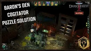 Baron's Den - Locked Doors Puzzle solution (cogitator numbers) - WH40K: Dark Heresy