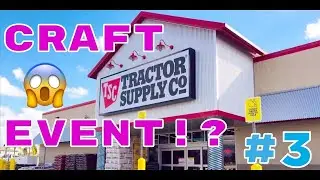 Christmas Crafting Event Hosted by Tractor Supply! - Wrapped Ep. 3