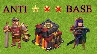 TH10 ANTI 2 STAR WAR BASE - Clash of Clans 2018