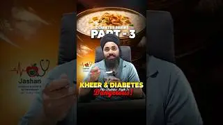 Does Eating Kheer Cause Diabetes? | Biggest Sugar Myth Explained | Part 3 #sugarlevel #sugarkills.
